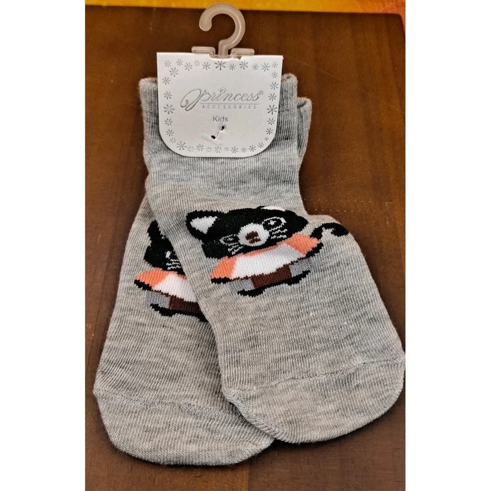 Cute Cat Kids Socks - Pack of 4 Pairs Princess Accessories Multicolor No‎ Show